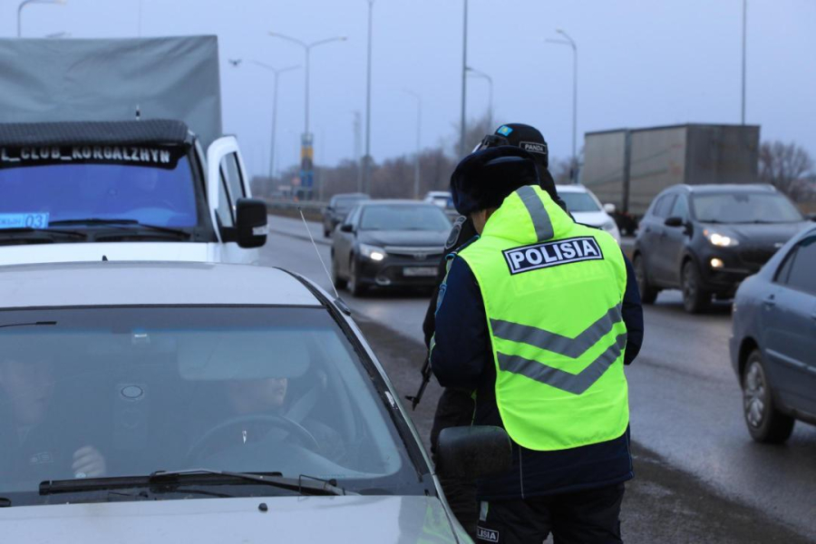 Более 2400 нарушений ПДД выявлено в Астане