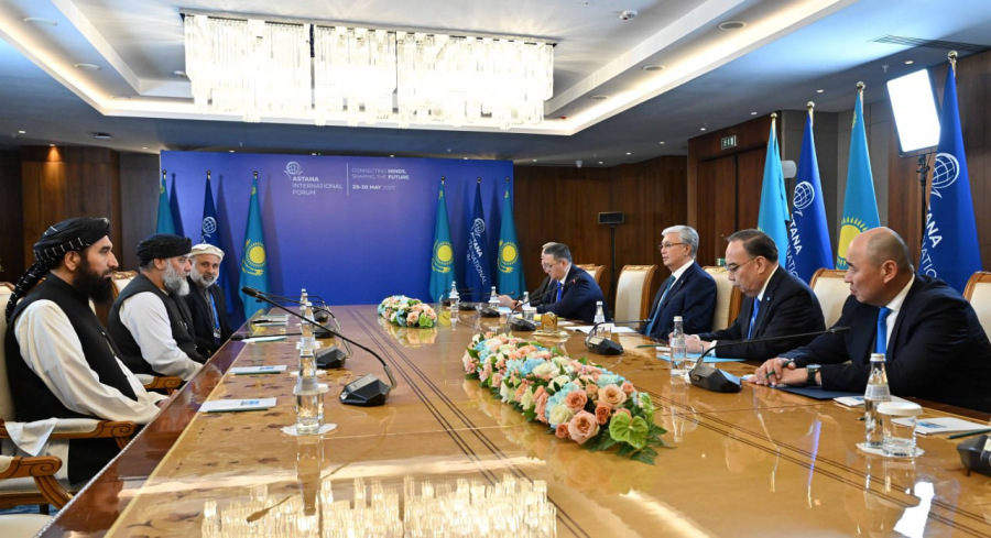 Президент Ауғанстан өнеркәсіп және сауда министрінің м.а. қабылдады