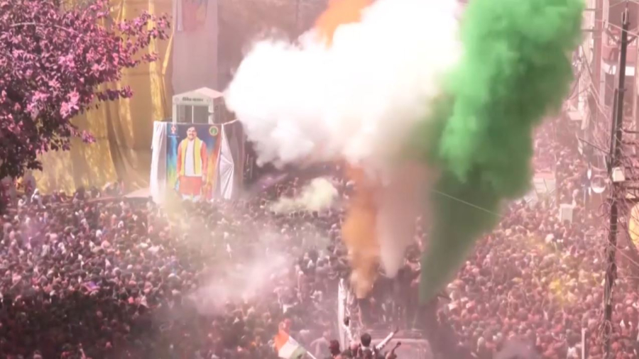 No comment: фестиваль Холи в Индии