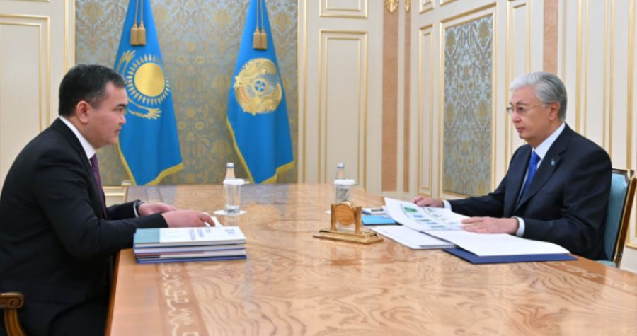 Мемлекет басшысы Астана қаласының әкімін қабылдады