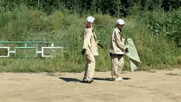 Павлодарда «Жасыл Ел» студенттік құрылыс отрядтары сенбілік өткізді