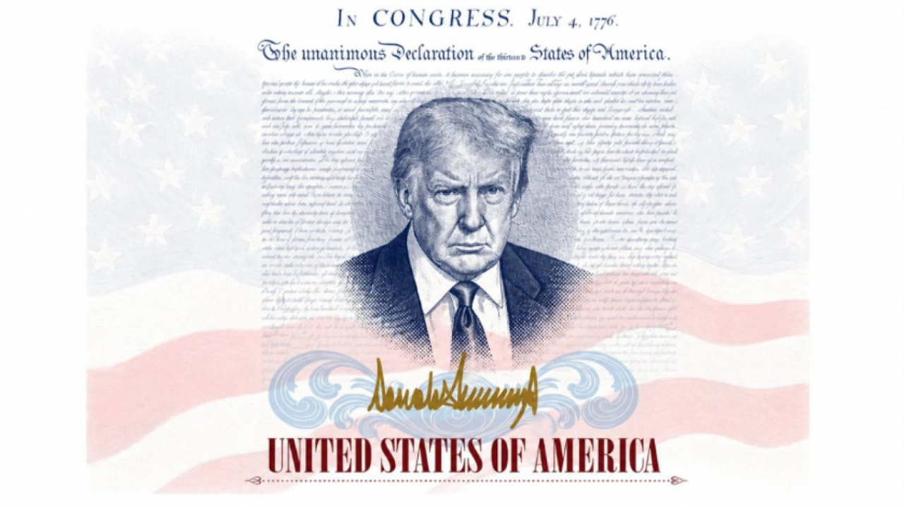 АҚШ-та Трамп бейнесі бар арнайы төлқұжаттар шығарылмақ