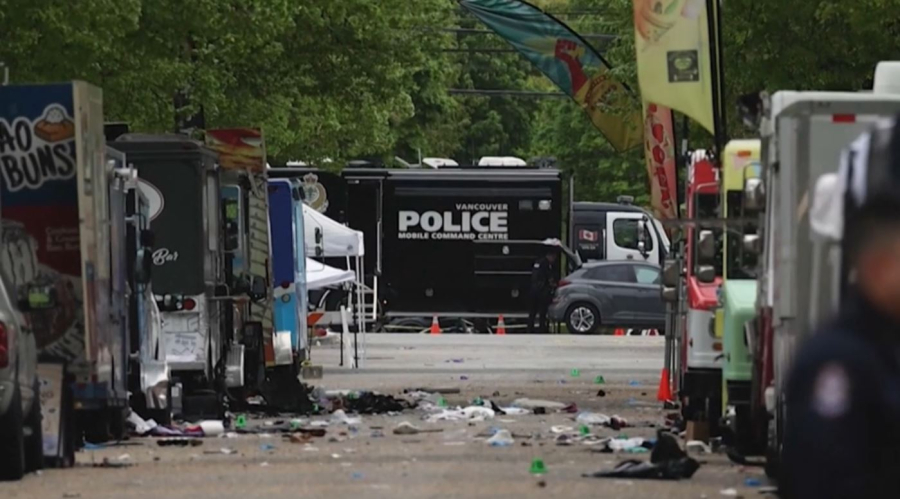 Ванкуверде адамдарды көлікпен қаққан күдіктіге «кісі өлтірді» деген айып тағылды