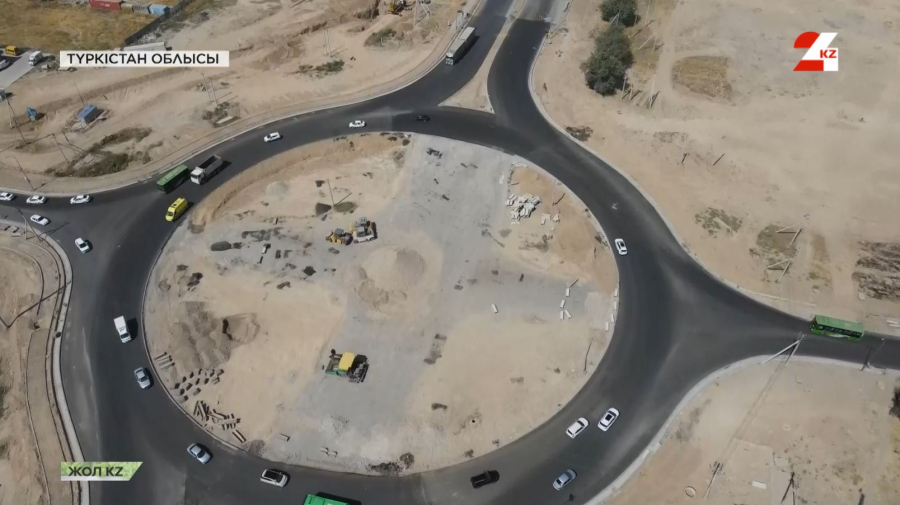 Сарыағаш қаласы айналма жолының құрылысы басталады