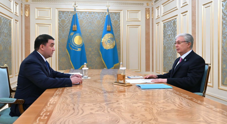 Мемлекет басшысы Түркістан облысының әкімі Нұралхан Көшеровті қабылдады