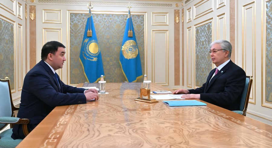 Токаев принял акима Туркестанской области Нуралхана Кушерова