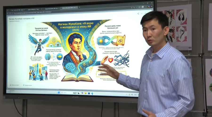 Возможности ИИ обсудили с молодежью Актобе
