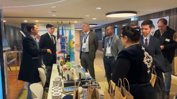 «Казахский уголок» открылся в штаб-квартире Совета Европы