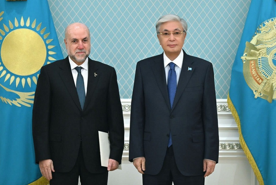 Токаев встретился с Верховным судьей Палестины