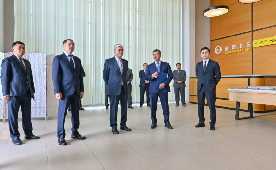 Президент Orbis Heavy Machinery зауытына барды