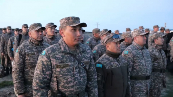 Атырау өңіріне әскерилер көмекке келді