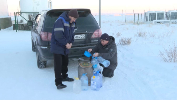 Жезқазғанда су құбыры жарылды