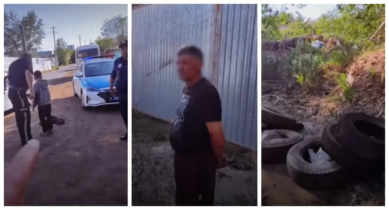 Астанада ер адам баланы қараусыз аулаға сүйреп әкетпек болған