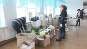 Сбор гуманитарной помощи поддержали в Павлодаре