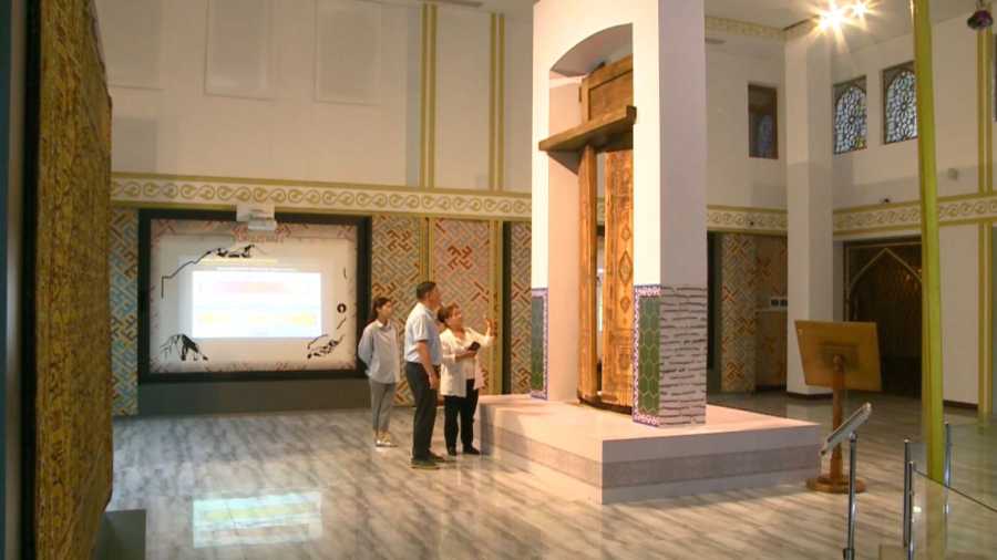 Қожа Ахмет Ясауи кесенесіндегі қабірхана есігі қалпына келтірілді