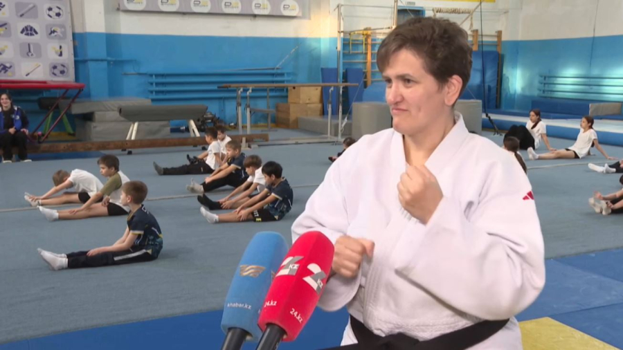 Историческое серебро завоевала павлодарская дзюдоистка в Токио