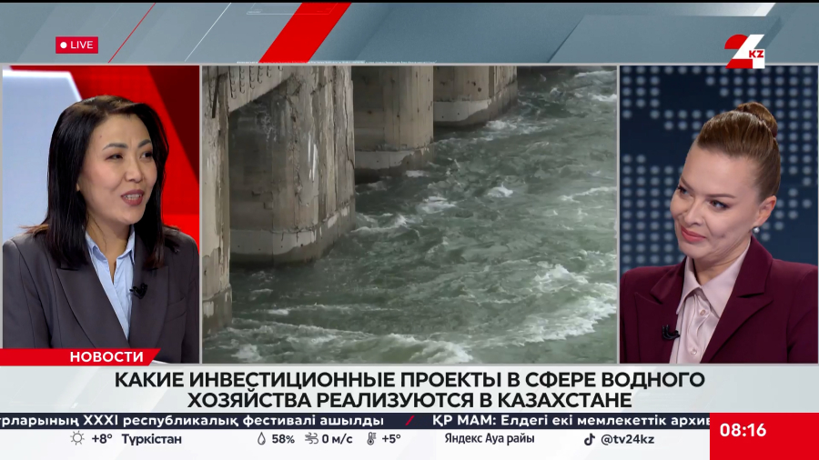 Какие инвестиционные проекты в сфере водного хозяйства реализуются в Казахстане. Асем Нурлан