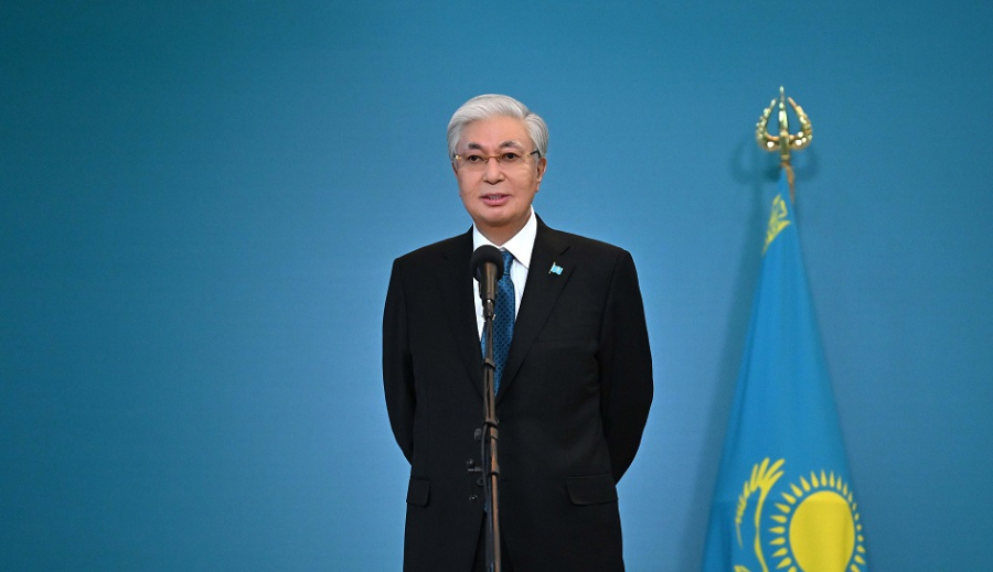 Касым-Жомарт Токаев провел брифинг для представителей СМИ