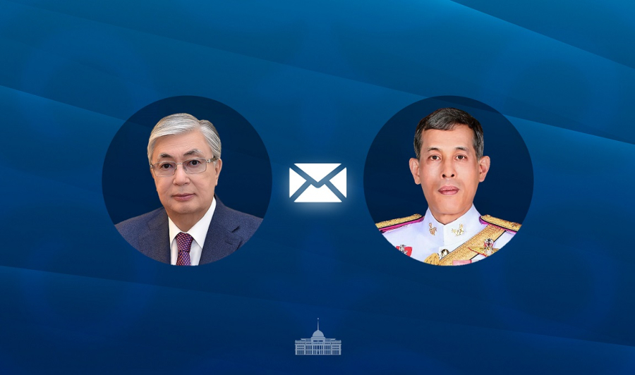 Президент Казахстана поздравил Короля Таиланда с Днем рождения