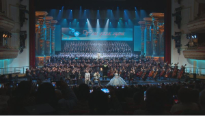 «Мелодии великой степи»: тысяча музыкантов одновременно выступили в «Астана Опера»