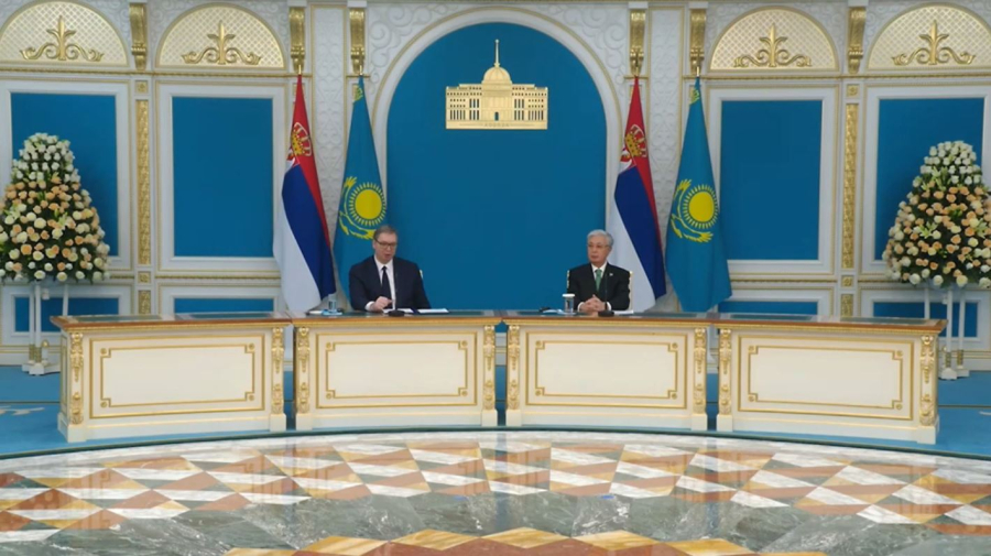 Президент Сербии восхитился казахстанским спецназом