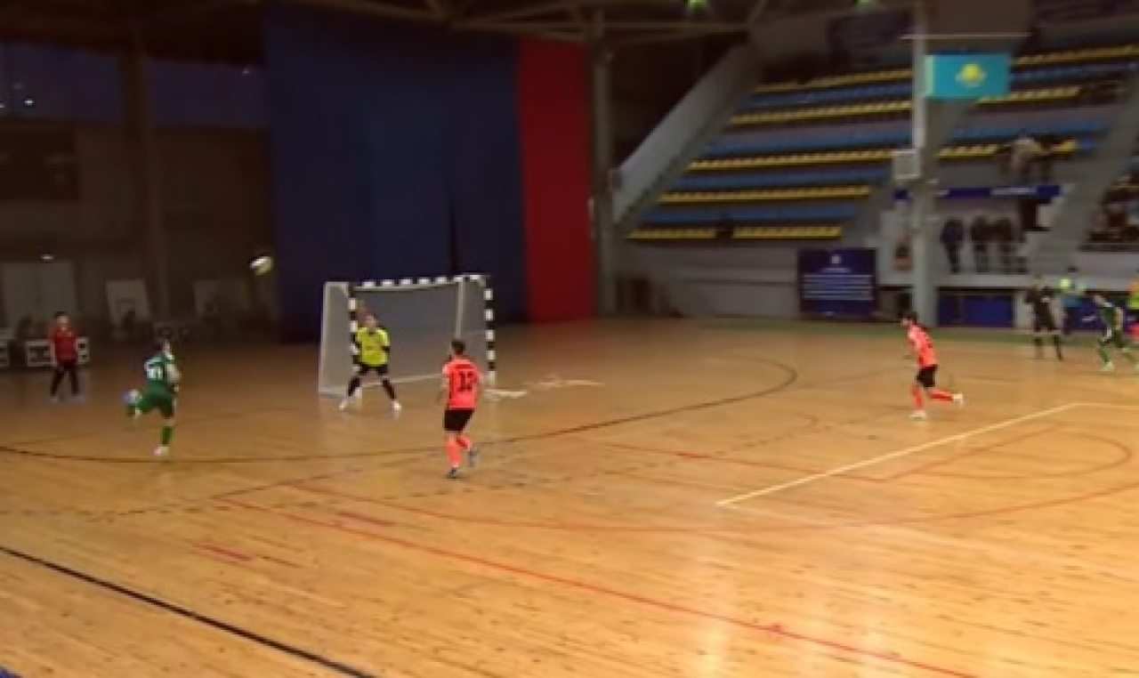 Девятью голами завершился матч чемпионата Казахстана