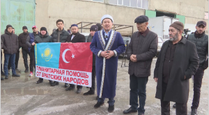 400 тонн гумпомощи Турции и Сирии собрали жители Жамбылской области