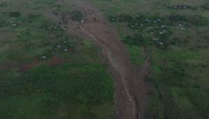 Мощный оползень смыл деревню на юге Малави