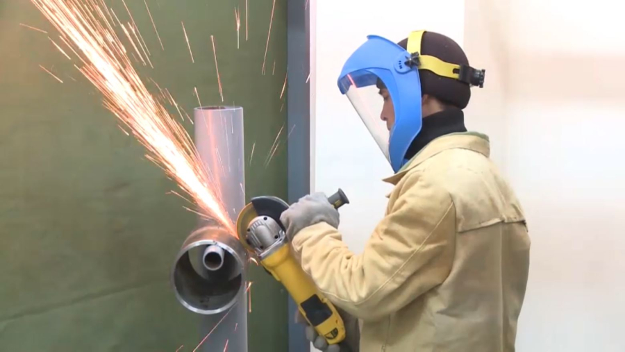 Созақ ауданындағы кәсіптік колледж жанынан жатақхана құрылысы басталды