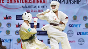 Казахстан занял второе общекомандное место на МЧА по карате