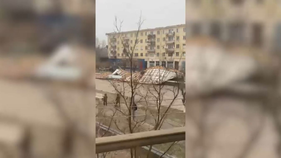 Жаңатаста дауыл үйлердің шатырын ұшырды