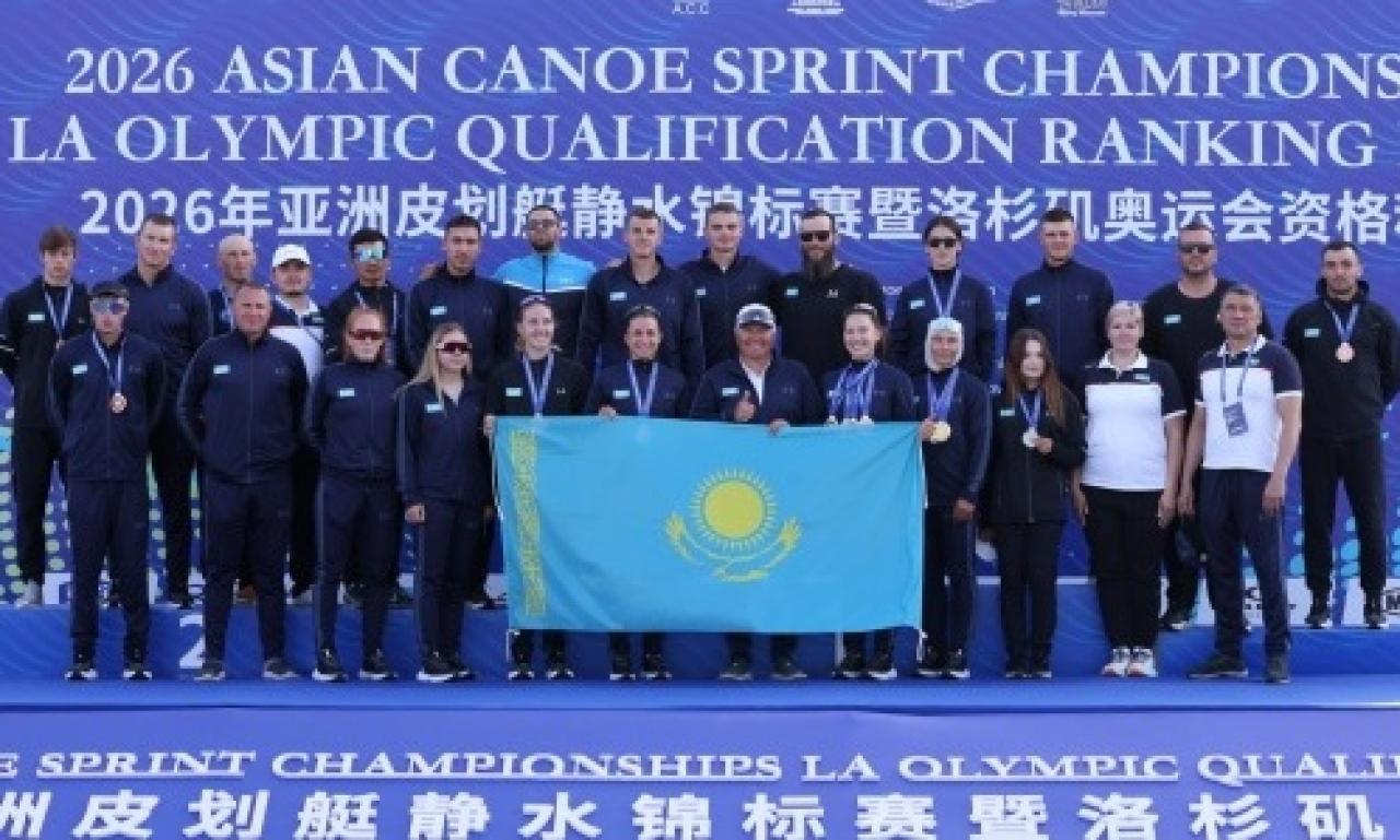 Казахстанские гребцы выиграли 16 медалей на чемпионате Азии