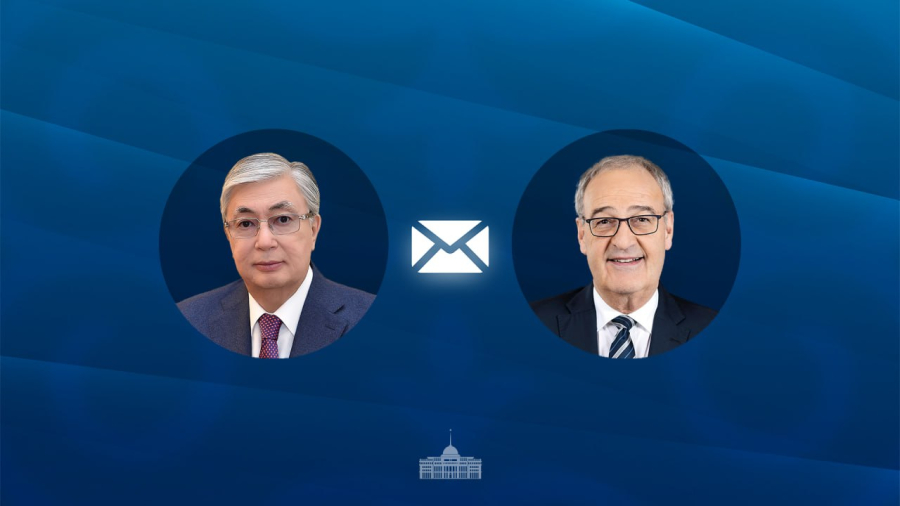 Глава государства направил телеграмму поздравления Президенту Швейцарии