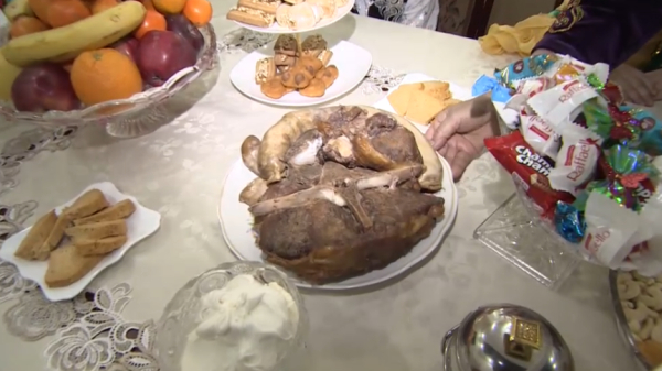 Наурызда шеке беру дәстүрі бар