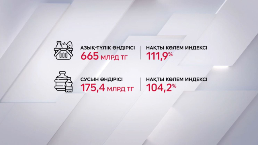 Ауыл шаруашылығы өнімін қайта өңдеу артады