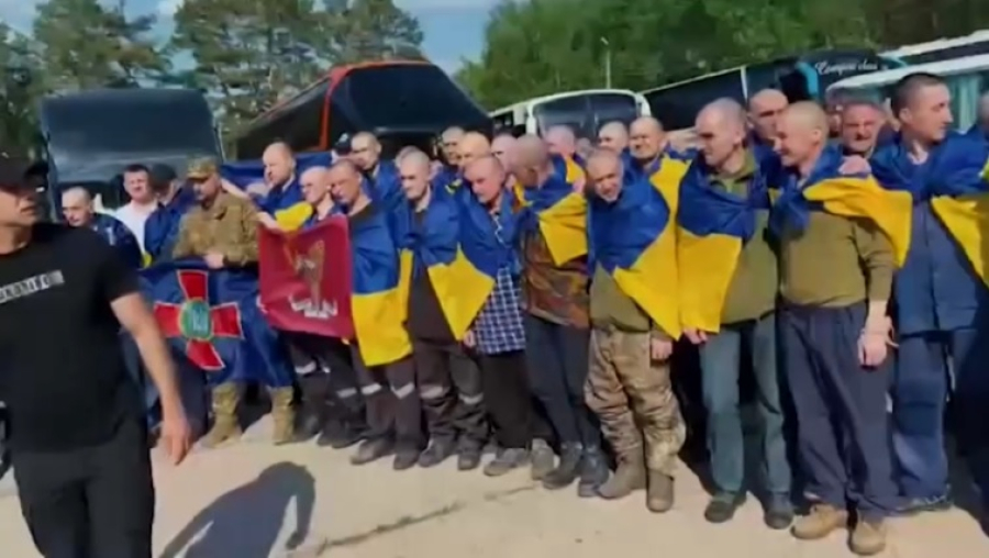 Состоялся первый этап масштабного обмена пленными между Россией и Украиной