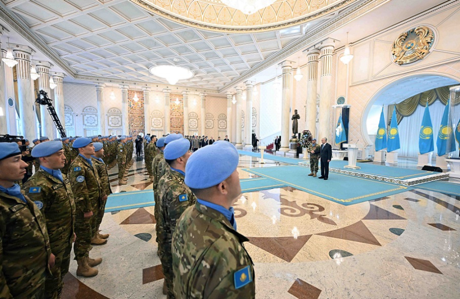 Опыт миротворцев применят в подготовке личного состава ВС РК