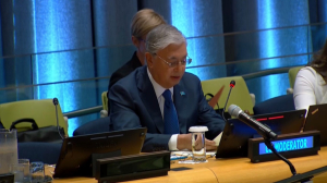 Касым-Жомарт Токаев выступил на Саммите ООН