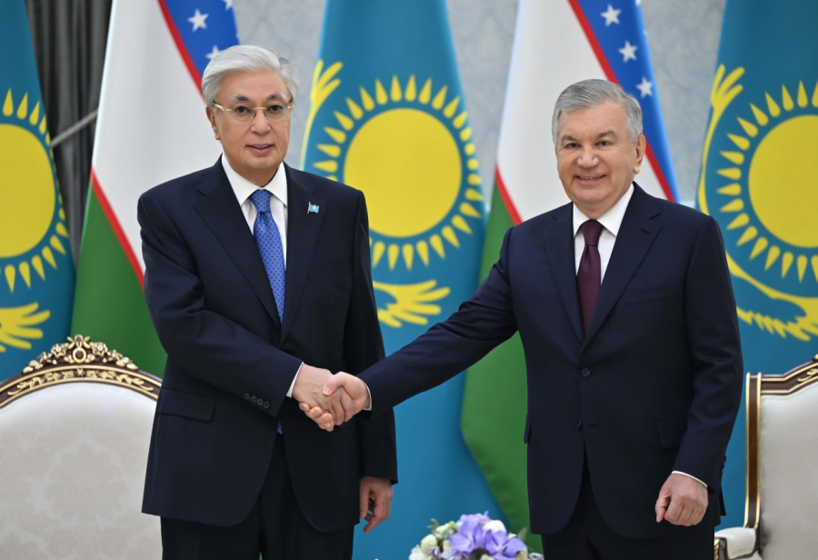 Мемлекет басшысы Өзбекстан президенті Шавкат Мирзиёевпен келіссөз жүргізді 