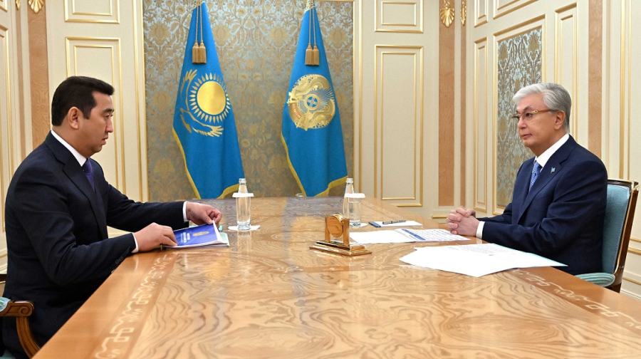 Президент заслушал доклад министра сельского хозяйства