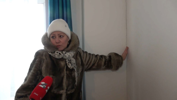 Петропавлда мембағдарлама аясында салынған үйдің сапасы сын көтермейді