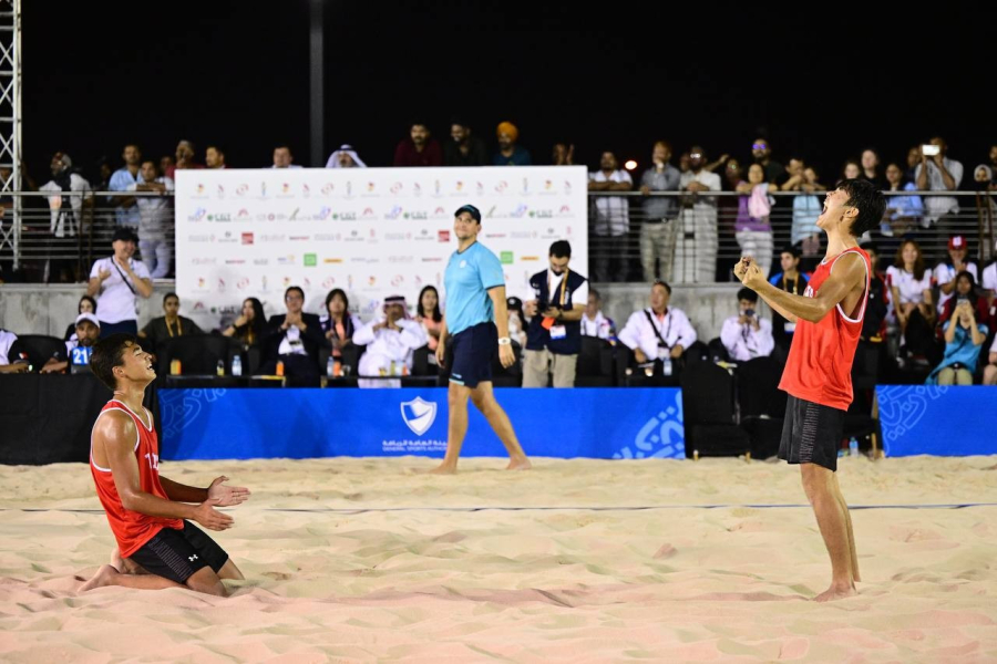 Команда Казахстана по пляжному волейболу завоевала золото юношеской Азиады