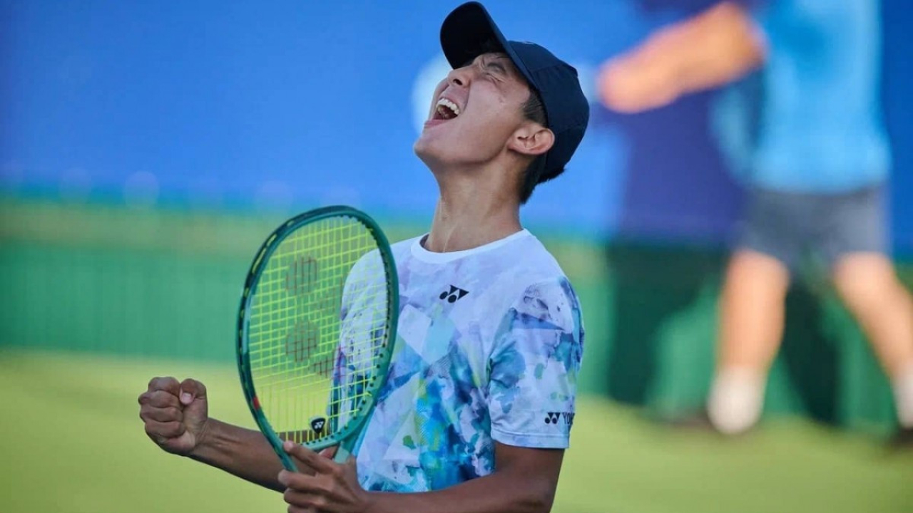 Теннисист Зангар Нурланулы выиграл турнир в Южной Корее