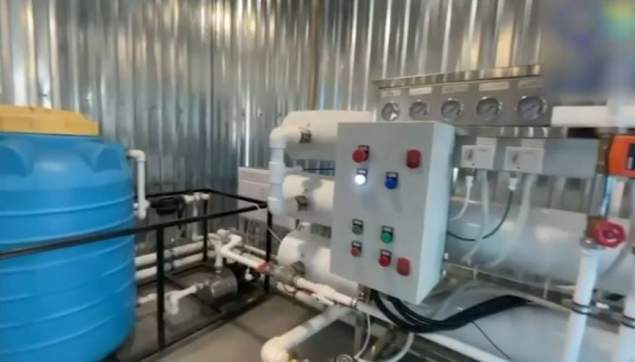 Садовое ауылы орталық су жүйесіне қосылды