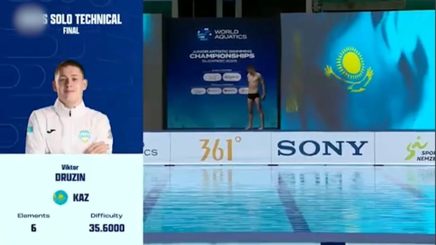 Виктор Друзин Әлем чемпионатында үздік үштікке енді