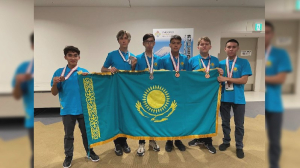 Казахстанские школьники вернулись с медалями с олимпиады в Японии