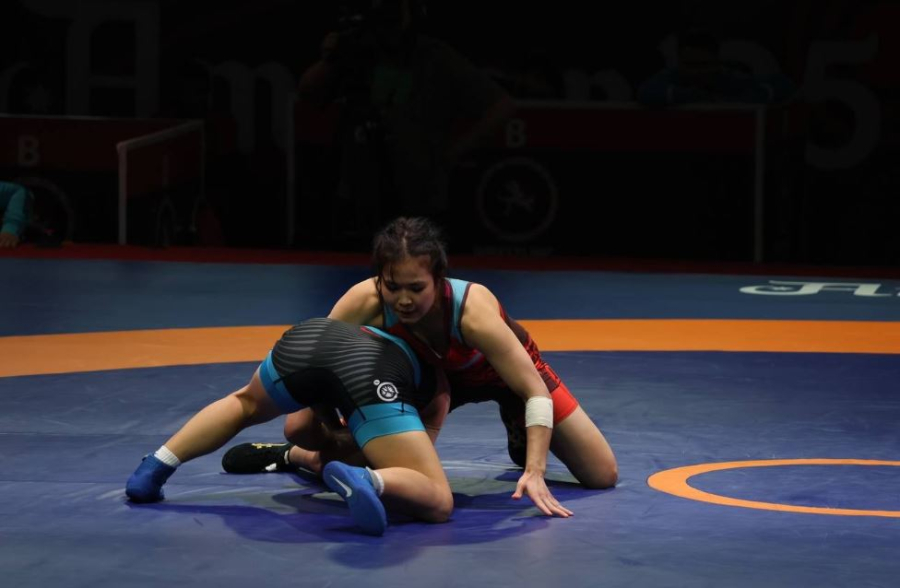 Әйелдер күресі: Зейнеп Баянова Азия чемпионатының қола жүлдесіне ие болды