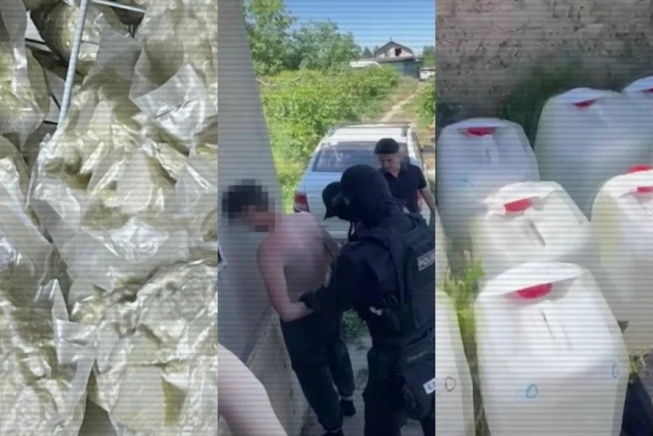 Алматы облысында 29 жастағы жігіт үйін есірткі фабрикасына айналдырған