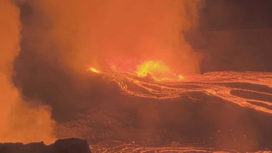 На Гавайях вновь извергается вулкан Килауэа