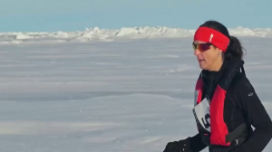 Солтүстік полюсте жазғы марафон өтті